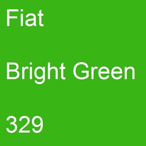 Fiat, Bright Green, 329.